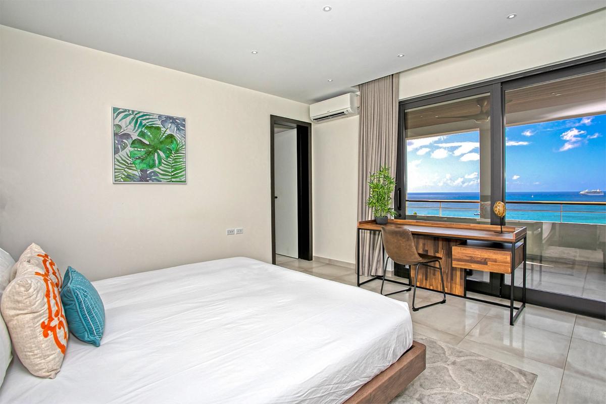 7 bedrooms luxury villa rental St Martin - Apartment Bedroom 7